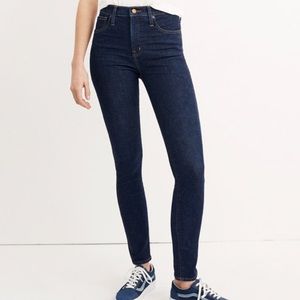 Madewell 10” high rise skinny in Lucille wash